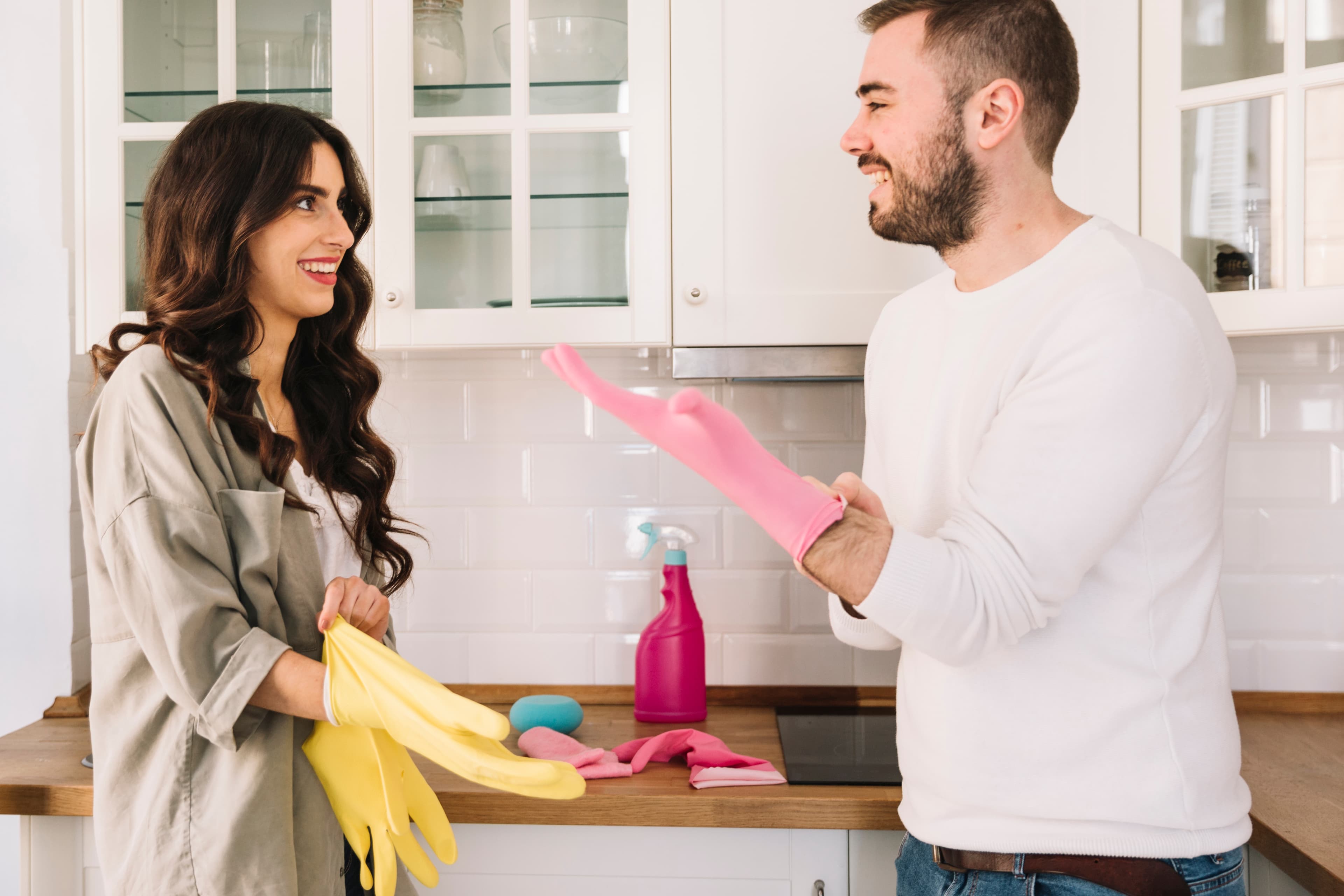 Home Cleaning Service Background